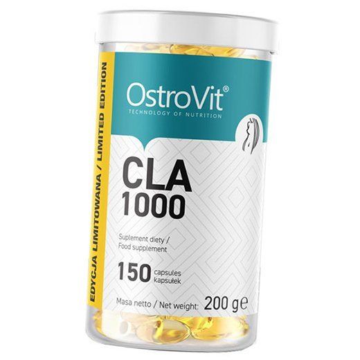 

Конъюгированная линолевая кислота, CLA 1000, Ostrovit 150капс (02250008)