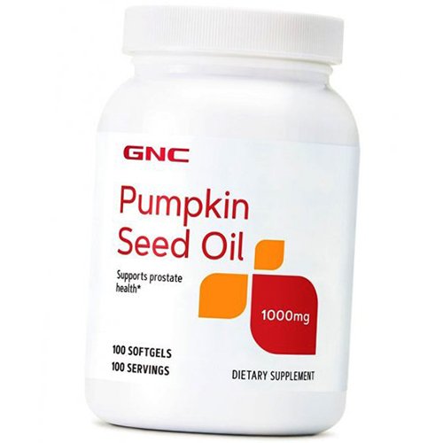 

Масло Семян Тыквы, Pumpkin Seed Oil, GNC 100гелкапс (71120002)