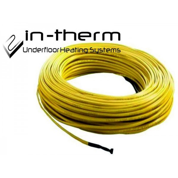 

Кабель двухжильный In-Therm 7.7 кв.м, 1300 Вт