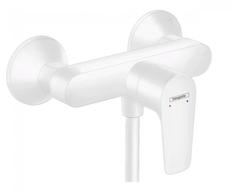 

Смеситель для душа настенный HANSGROHE TALIS E 71760700 белый матовый (82829)
