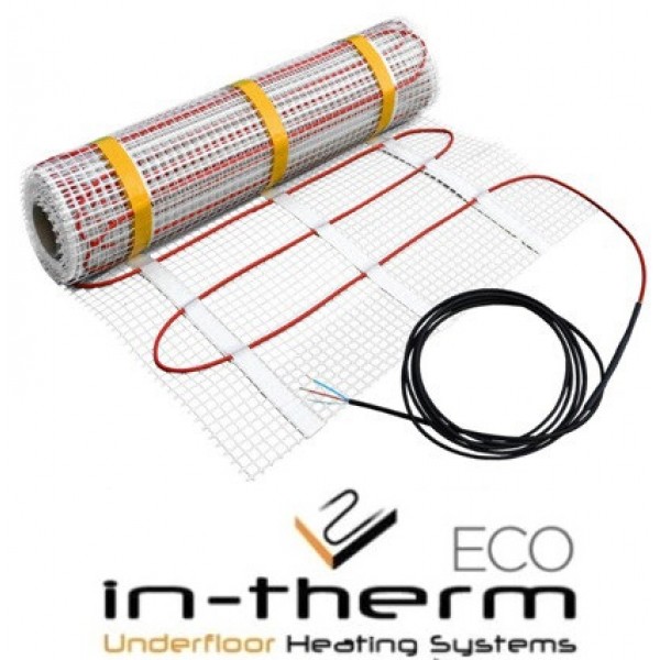 

Нагревательный мат In-Therm Eco 7 кв.м, 1120 Вт под плитку