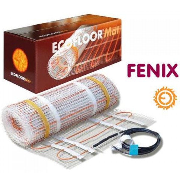 

Нагревательный мат Fenix 6 кв.м, 960 Вт под плитку