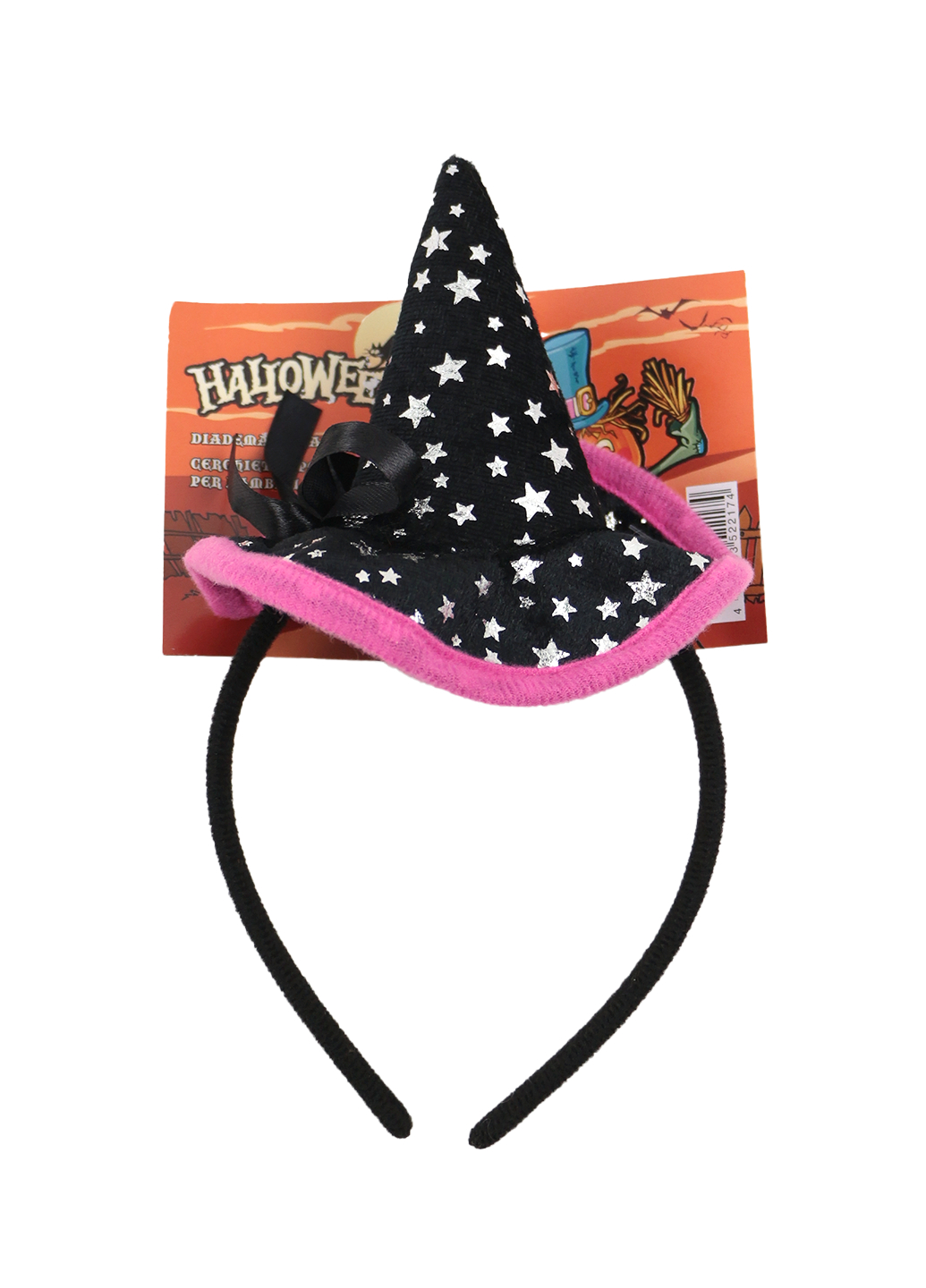 

Ободок Колпак ведьмы HALLOWEEN разноцветный LI-470642