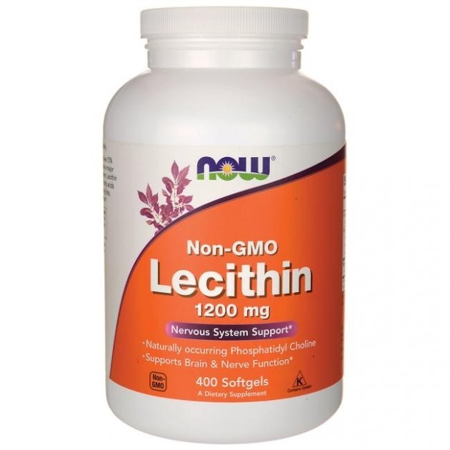 

Лецитин NOW Lecithin 1200 mg 400 капс Без вкуса (717f51)