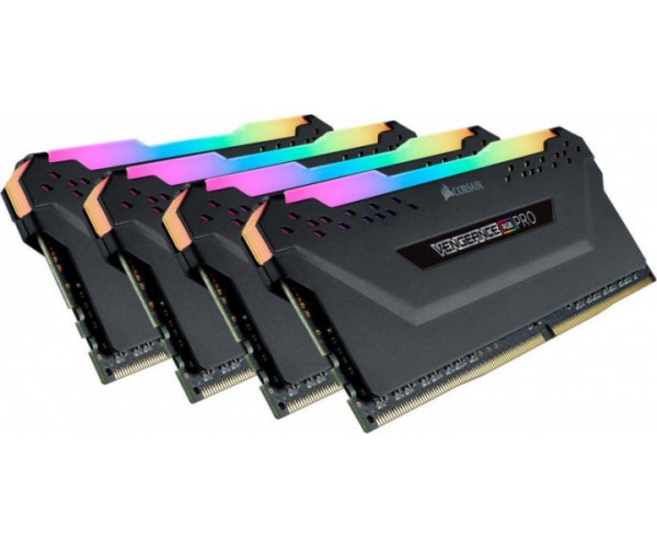 

Память Corsair RGB Pro K4 32GB DDR4 3200MHz CL16 (CMW32GX4M4Z3200C16)