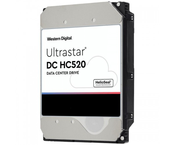 

Жесткий диск WD Ultrastar DC HC520 SATA 12 TB (HUH721212ALE600/0F29590)