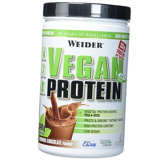 

Веган Протеин, Vegan Protein, Weider 750г Ваниль (29089011)