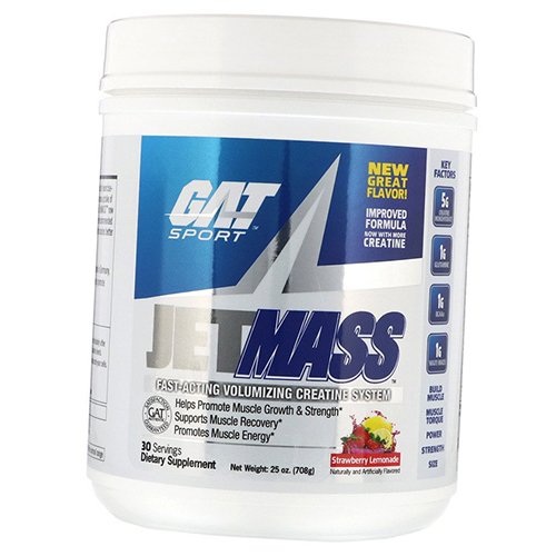 

Креатиновая матрица, JetMass, GAT Sport 700г Клубничный лимонад (10129002)