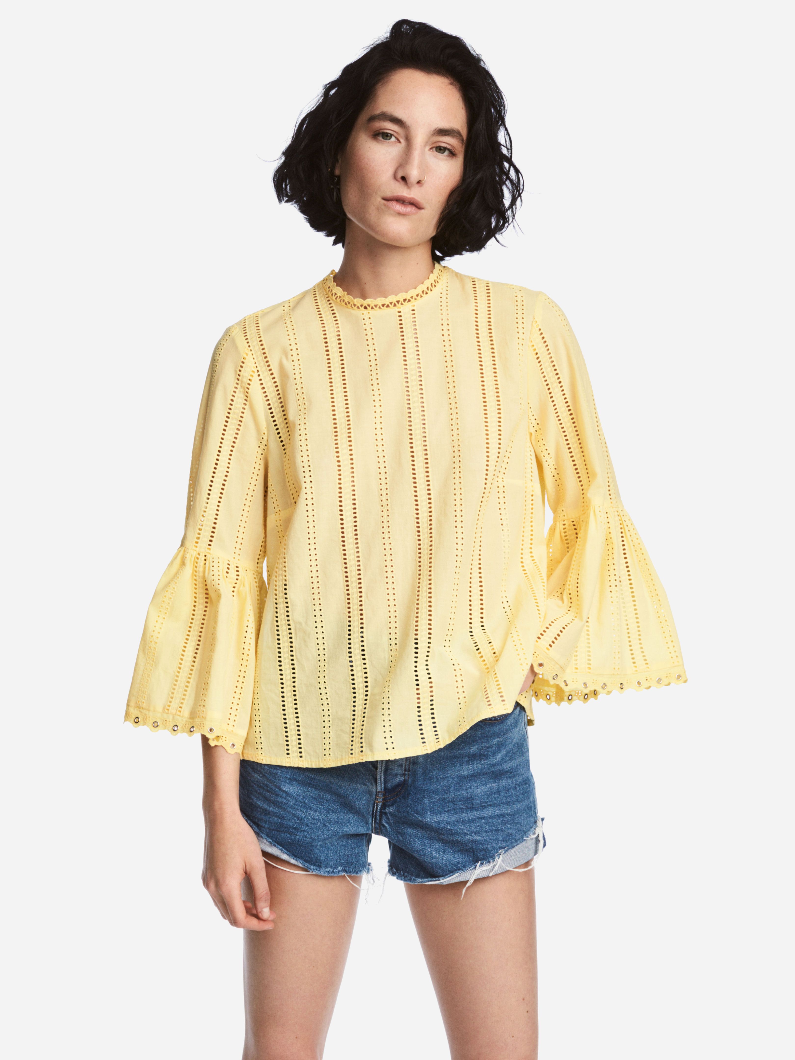 

Блузка H&M XAZ093794PDQY  Лимонная, Блузка H&M XAZ093794PDQY 36 Лимонная