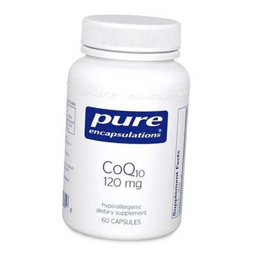 

Коензим Q10, CoQ10 120, Pure Encapsulations 60капс (70361013)