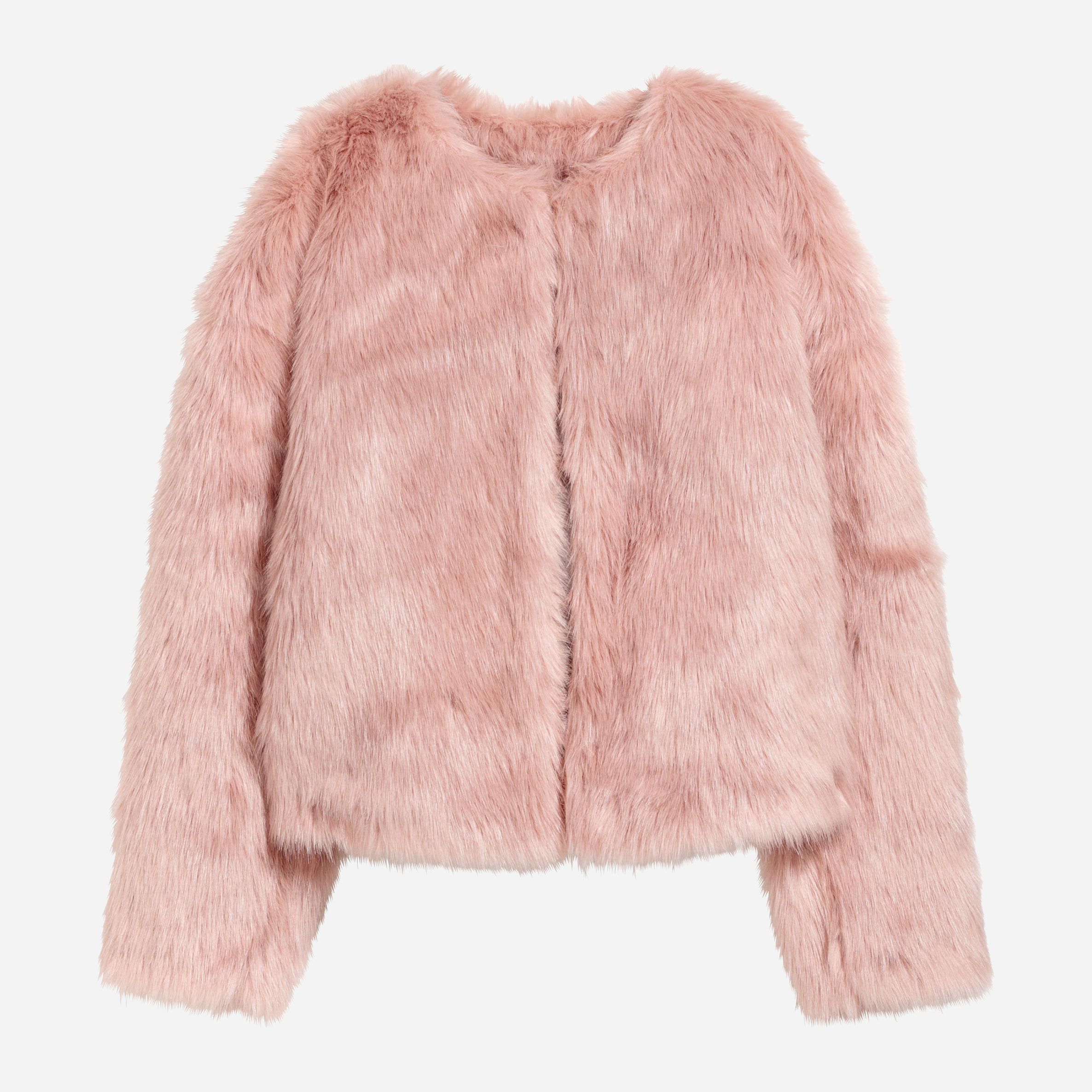 

Эко полушубок H&M XAZ173108NRSW  Розовый, Эко полушубок H&M XAZ173108NRSW 32 Розовый