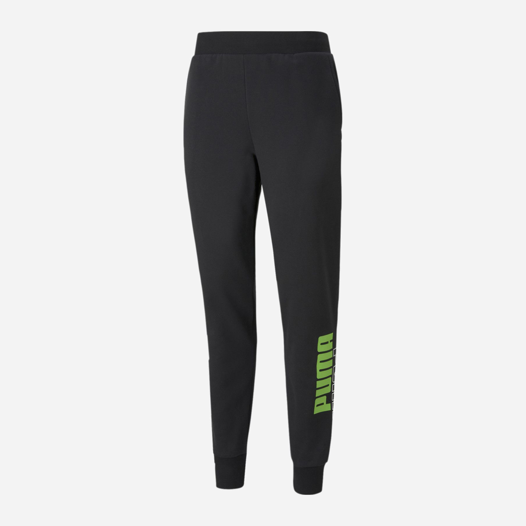 

Спортивные штаны Puma Power Sweat Pants 58941451  Black-Green Flash, Спортивные штаны Puma Power Sweat Pants 58941451 L Black-Green Flash