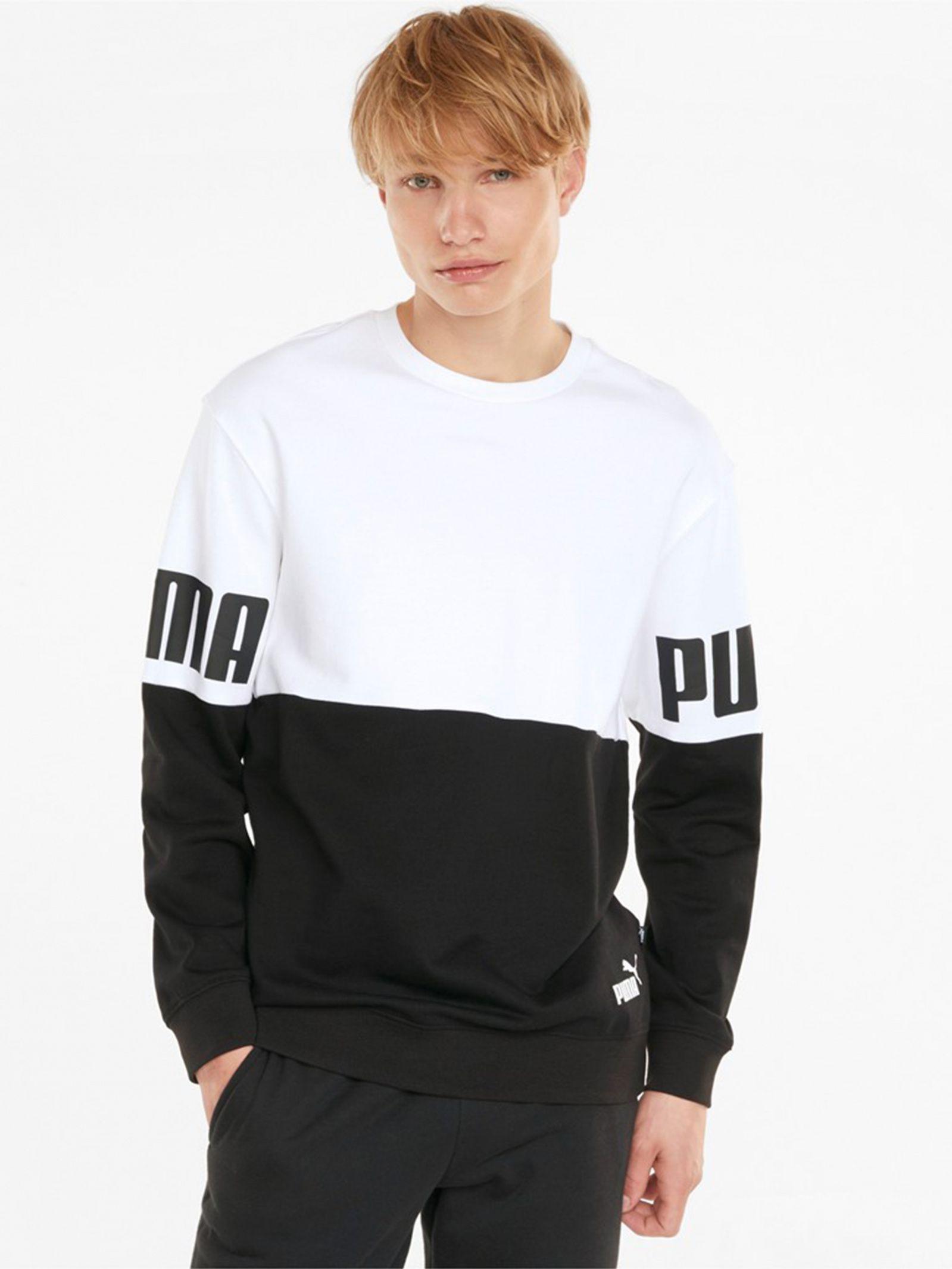 

Свитшот Puma Power Colorblock Crew 58943002  White, Свитшот Puma Power Colorblock Crew 58943002 XL White