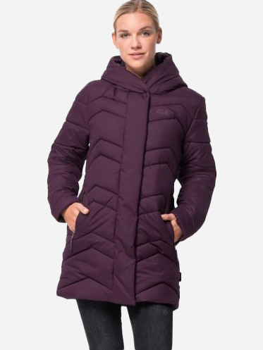 

Куртка Jack Wolfskin Kyoto Coat W 1204941-1600  Фиолетовая, Куртка Jack Wolfskin Kyoto Coat W 1204941-1600 XS Фиолетовая
