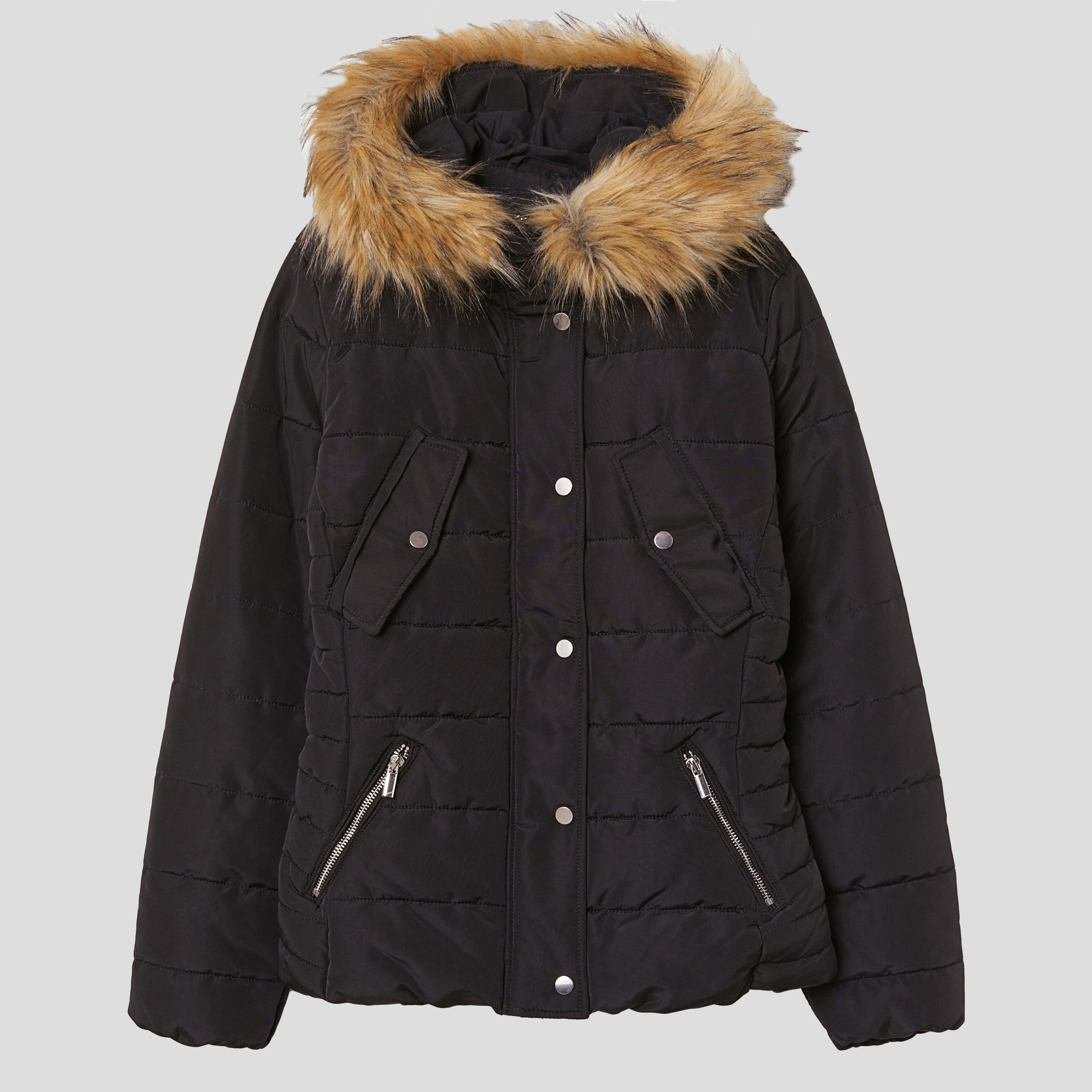 

Куртка H&M 6379358wt  Черная, Куртка H&M 6379358wt 40 Черная