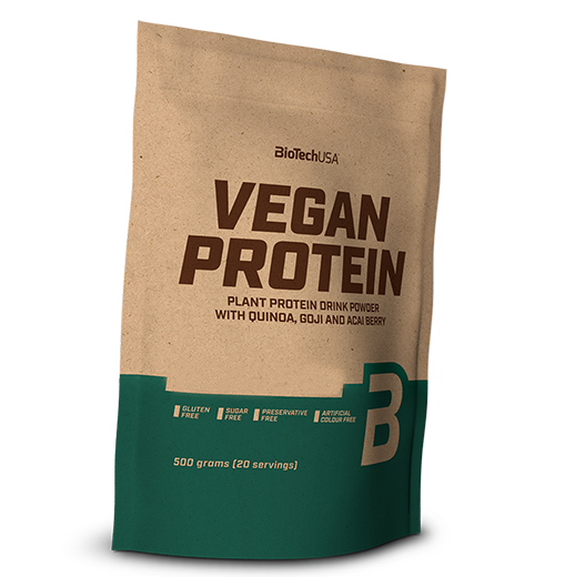 

Протеин Веганский, Vegan Protein, BioTech (USA) 500г Лесная ягода (29084019)