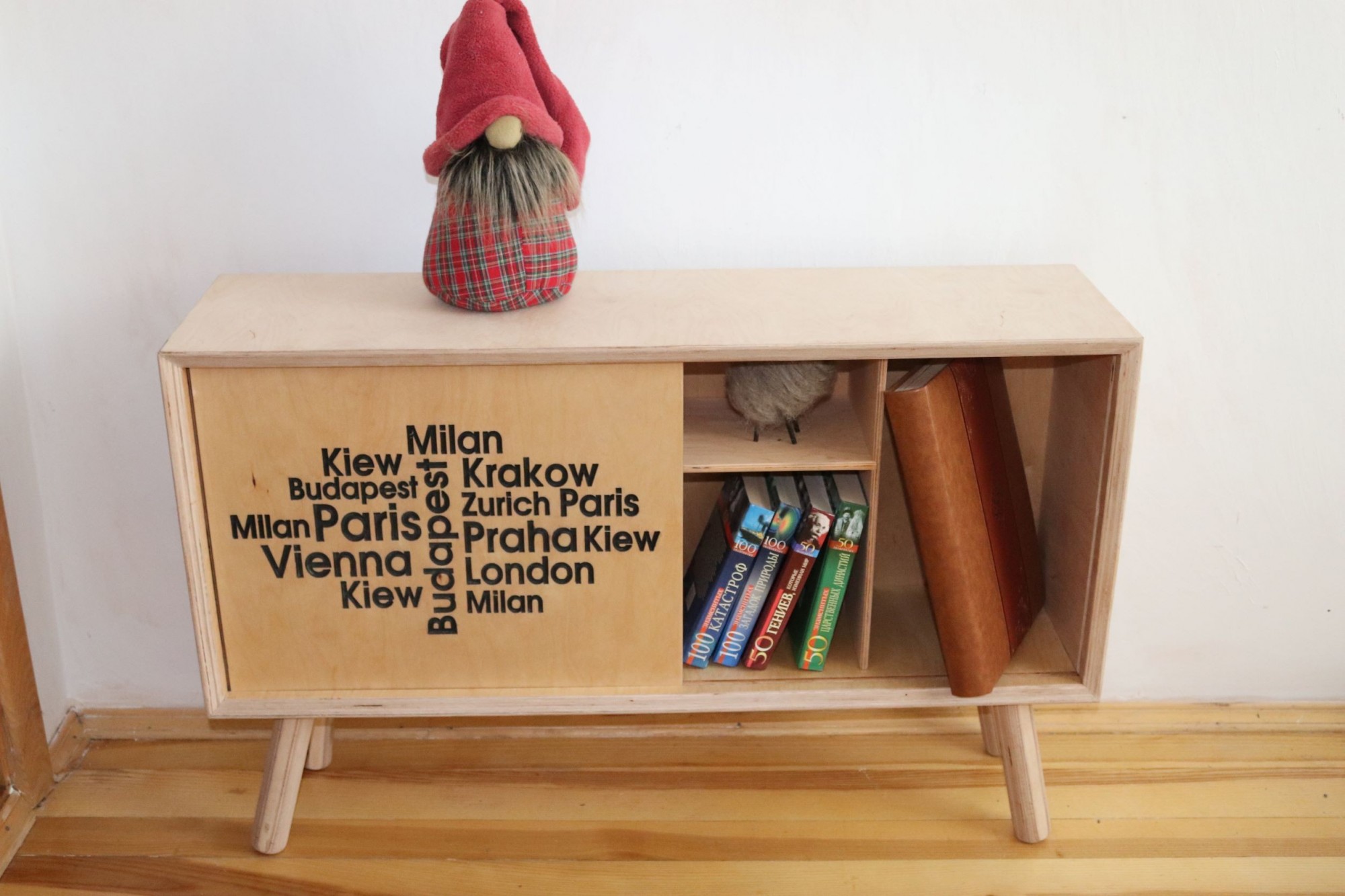 

Книжная тумба Hygge design Модерн 100х60х30 цвет песочный