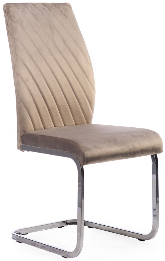 

Стул Vetro Mebel S-118 Капучино вельвет (S-118-cap velvet)