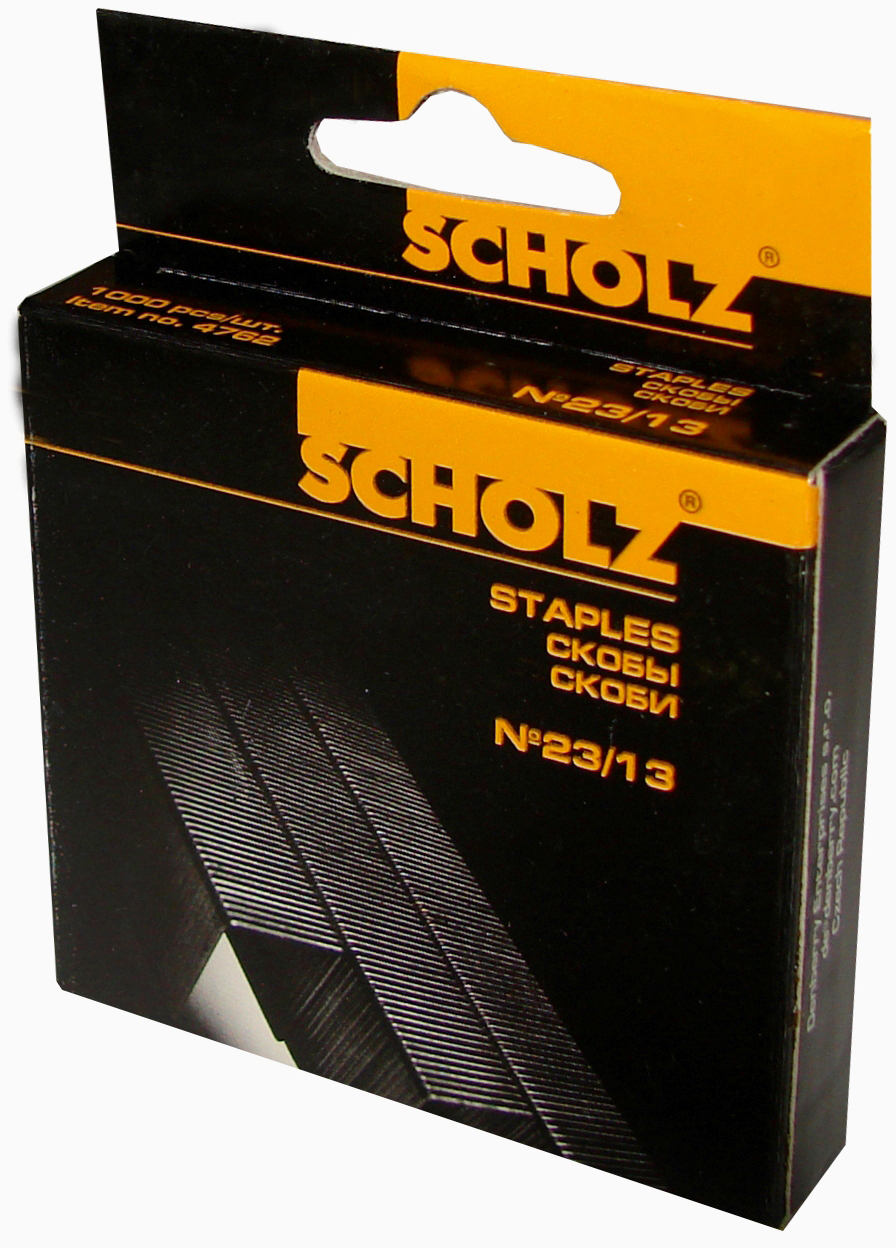 

Набор скоб Scholz №23/13 10 упаковок по 1000 штук (4762/18591662476207)