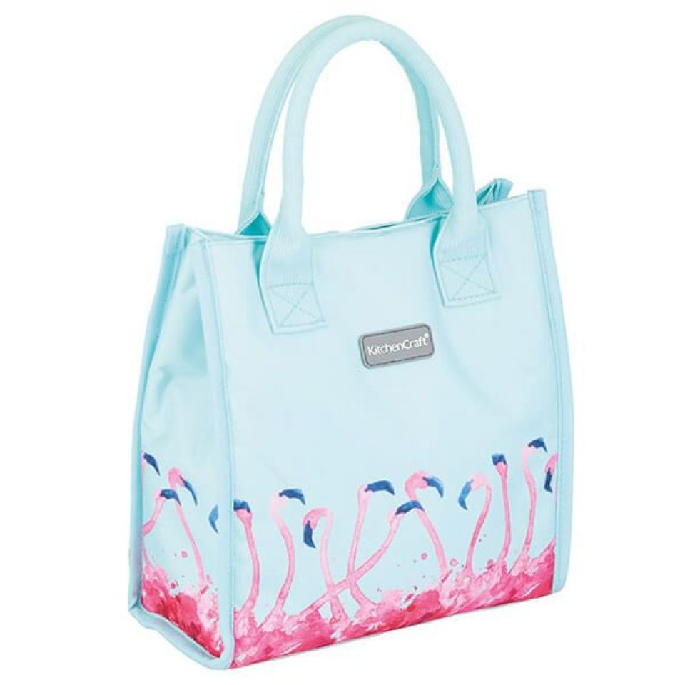 

Сумка для ланча Kitchen Craft Grey Flamingo 4л KCFLAMHAND
