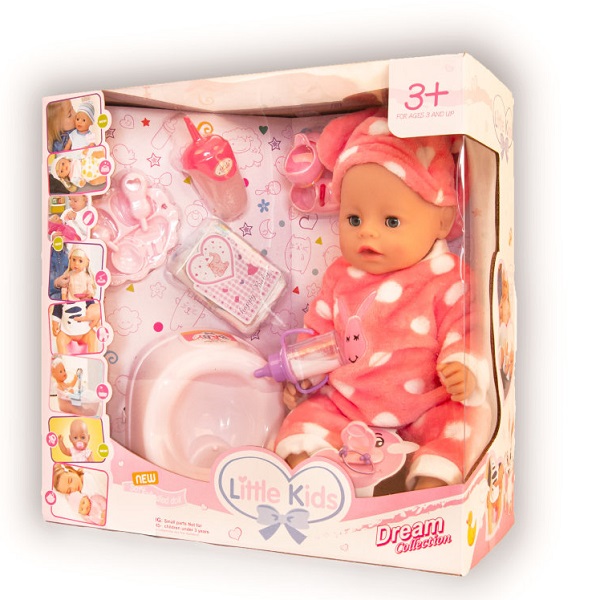 

Кукла-пупс G-Toys 1816249 Девочка размер 40х19х40 см (1816249)