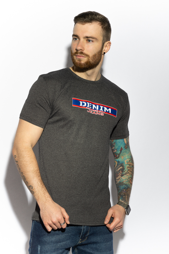 

Футболка denim 85F345 (Темно-серый) ToS  Размер цвет Темно-серый, Футболка denim 85F345 (Темно-серый) ToS XL Размер цвет Темно-серый