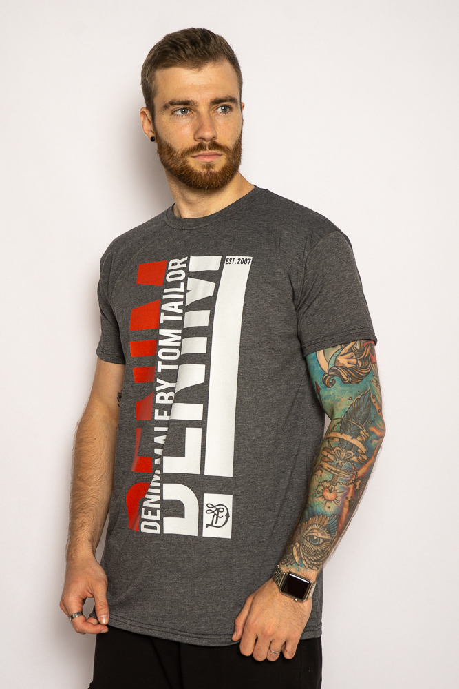 

Футболка с текстовым принтом 85F0332 (Темно-серый меланж) ToS  Размер цвет Темно-серый меланж, Футболка с текстовым принтом 85F0332 (Темно-серый меланж) ToS L Размер цвет Темно-серый меланж