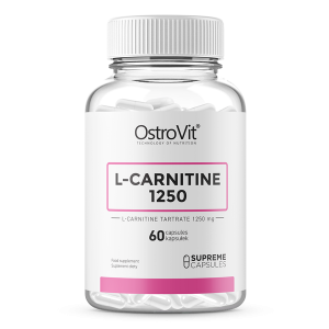 

Сжигатель жира OstroVit L-CARNITINE 1250 60 caps