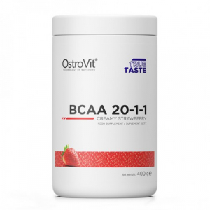 

Аминокислота OstroVit BCAA 20-1-1 400 g_cream strawberry