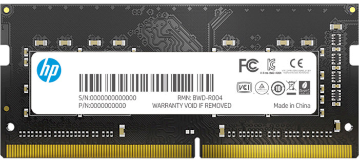 

Оперативная память HP SODIMM DDR4-2666 4096MB PC4-21328 S1 (7EH97AA)