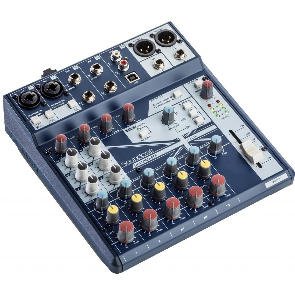 

Микшерный пульт Soundcraft Notepad 8 FX