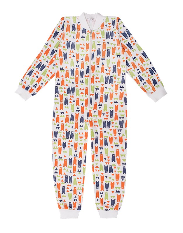 

Пижама для мальчика Габби на молнии-2 110 молочный (11924)