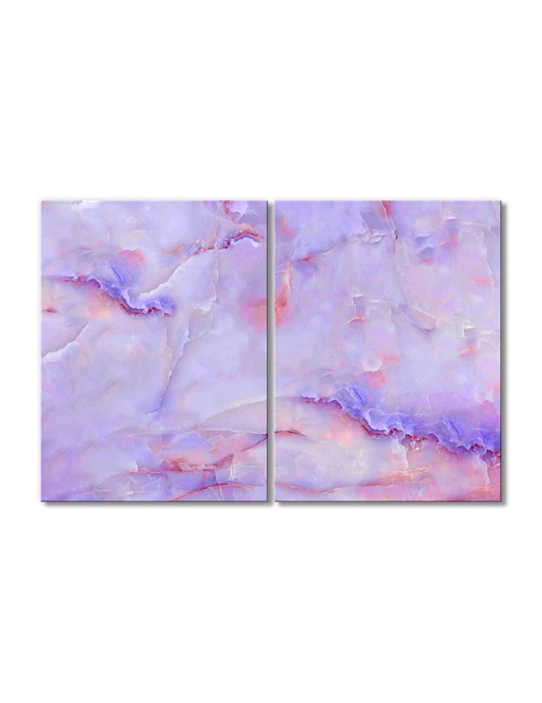 

Модульная картина Artel «Розово-фиолетовый мрамор» 2 модуля 60x90 см