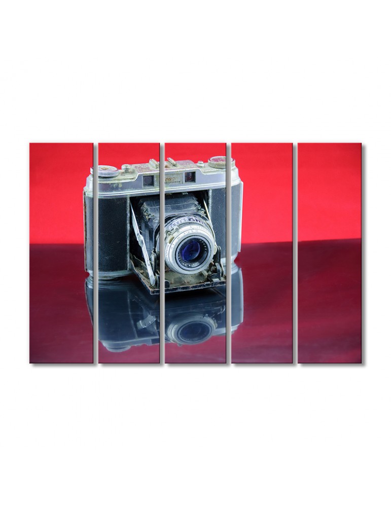 

Модульная картина Artel «Ретро фотоаппарат» 5 модулей 80x120 см