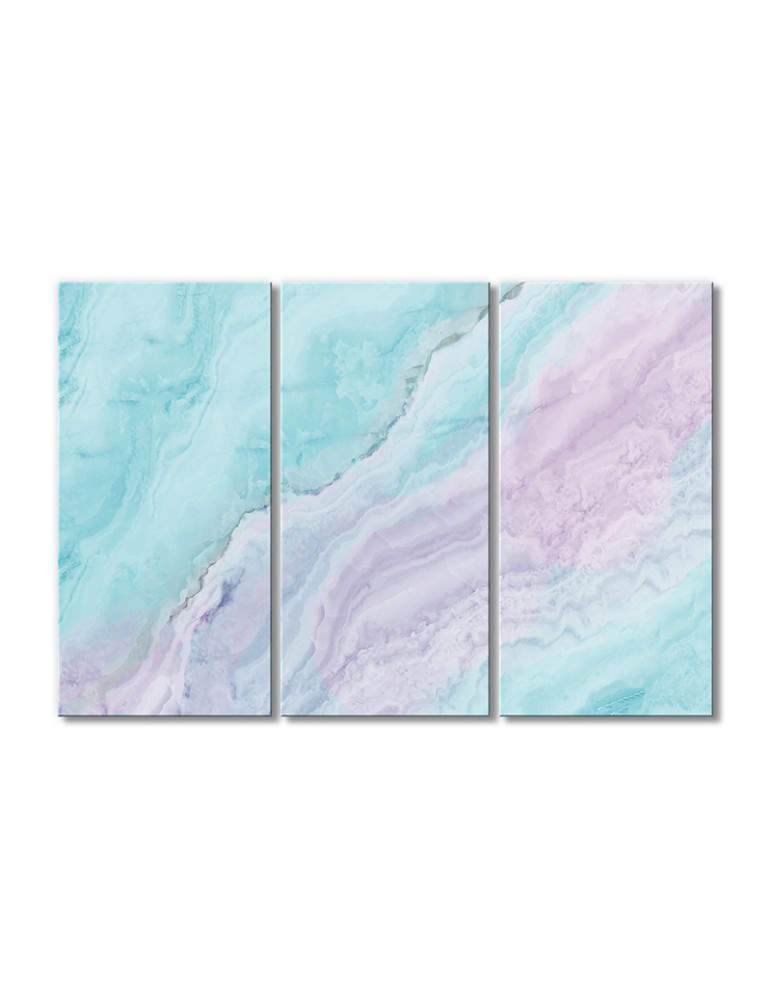 

Модульная картина Artel «Салатово-розовый мрамор» 3 модуля 70x105 см