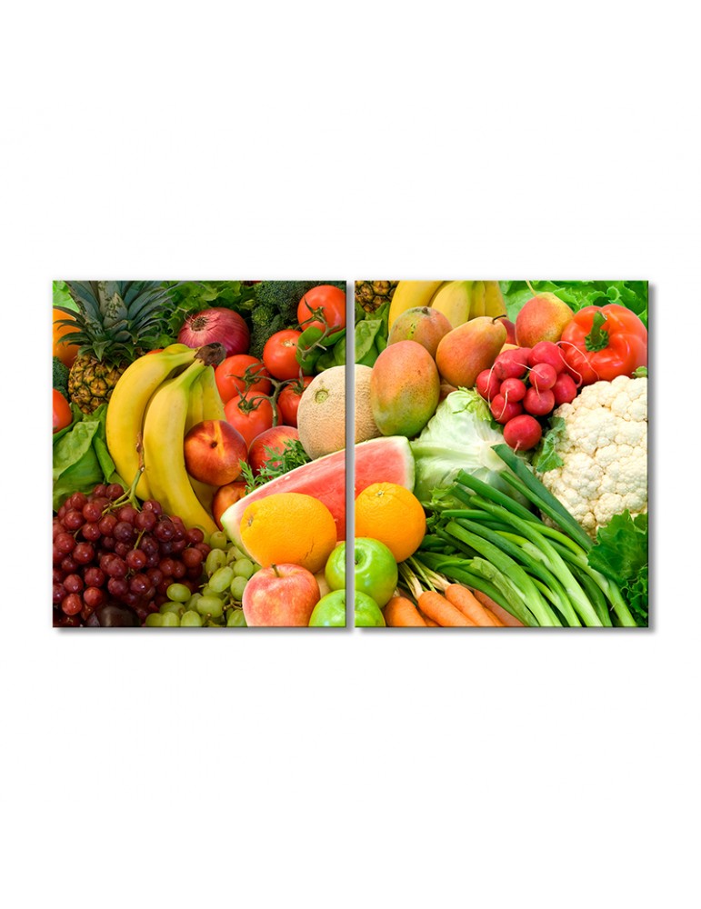 

Модульная картина Artel «Сезонные овощи и фрукты» 2 модуля 60x90 см