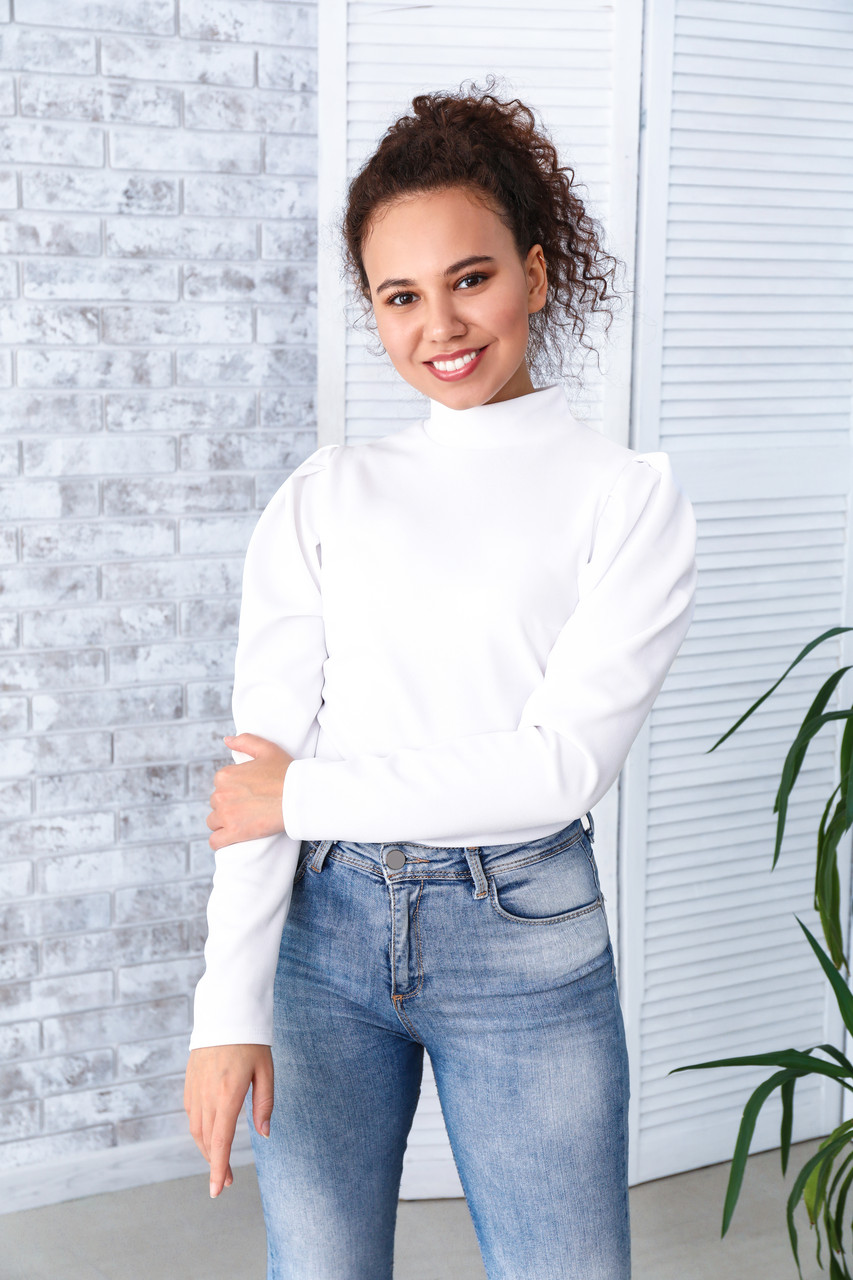 

Женская водолазка Fashion Girl "Varda" 46-48 молочный