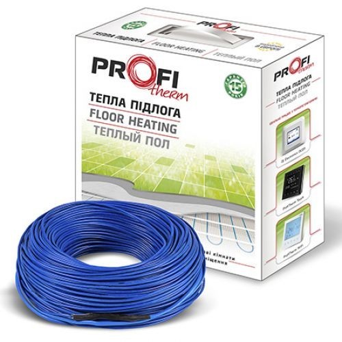 

Электрический теплый пол Profi Therm Eko Flex 300 Вт