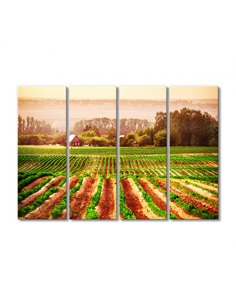 

Модульная картина Artel «Сельское хозяйство» 4 модуля 60x90 см