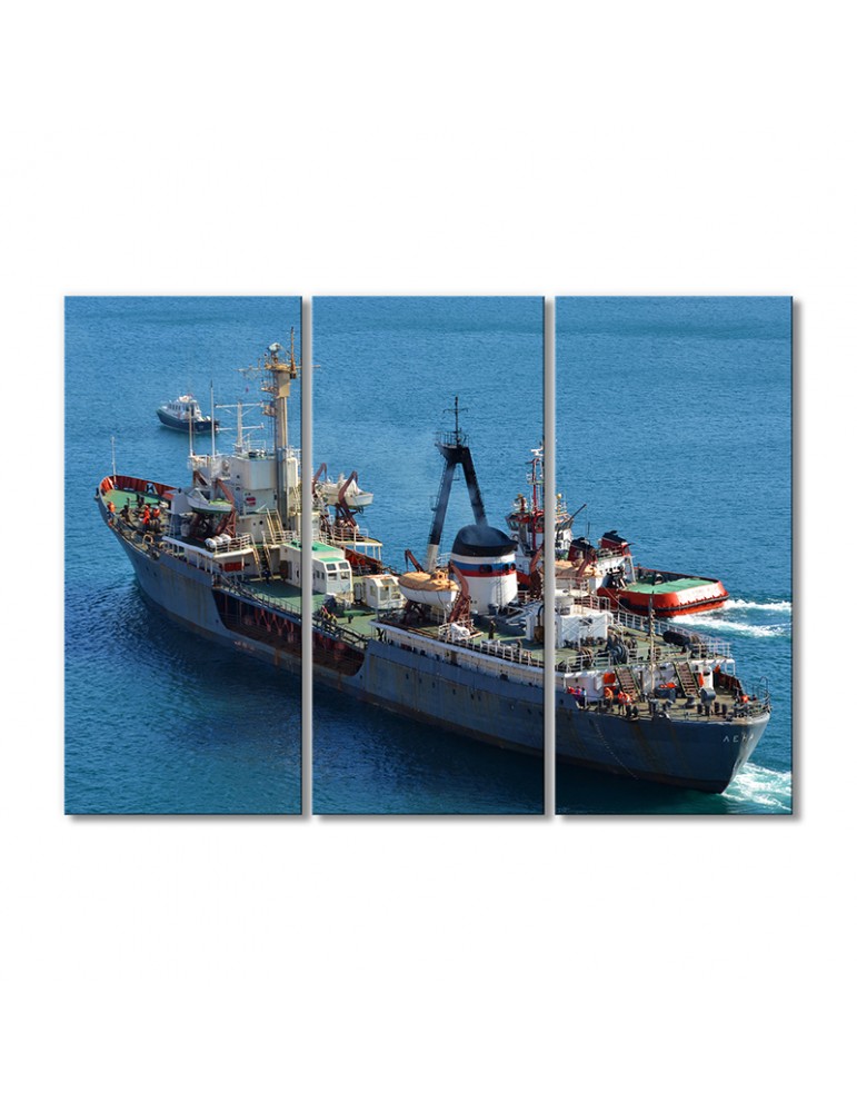 

Модульная картина Artel «Судно» 3 модуля 50x75 см