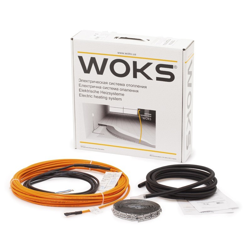 

Электрический теплый пол Woks 10 800Вт 77м