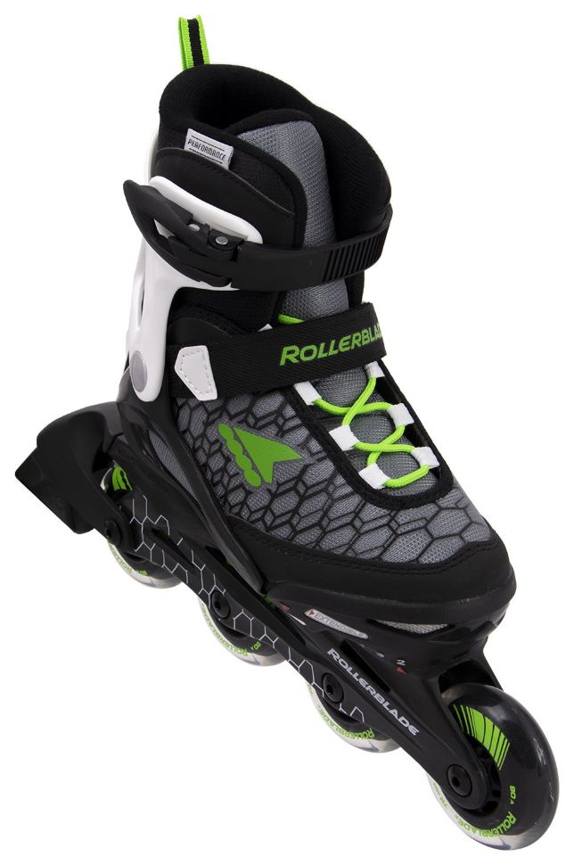 

Ролики детские Rollerblade Comet 2018 Черно-зеленый, 29-34