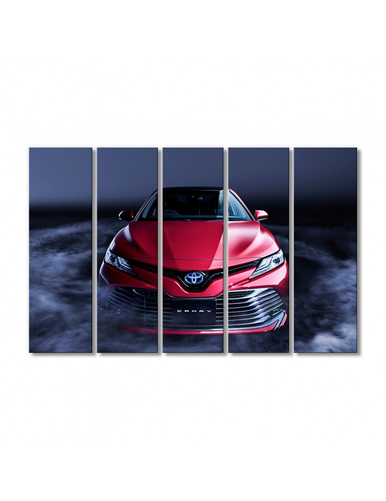 

Модульная картина Artel «Тойота Камри XSE US spec 2017 г.» 5 модулей 120x180 см
