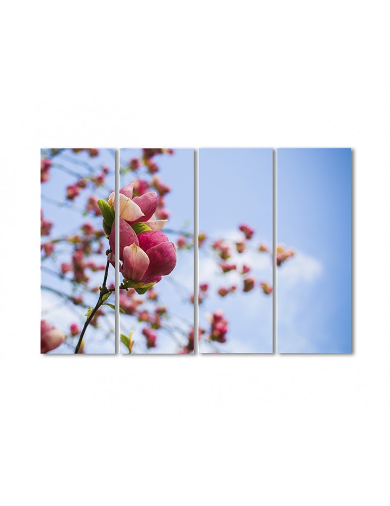 

Модульная картина Artel «Цветущее весеннее дерево» 4 модуля 70x105 см
