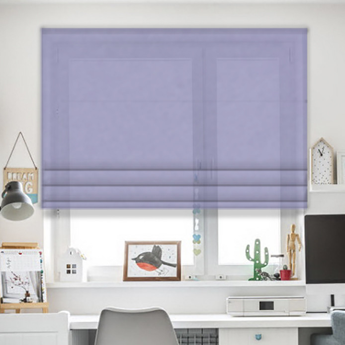 

Римские шторы JQ Лаванда 130х170, Роторно-цепочный