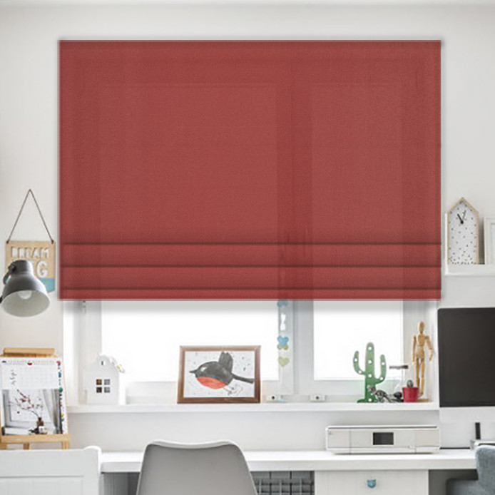 

Римские шторы JQ Терракот 180х170, Роторно-цепочный