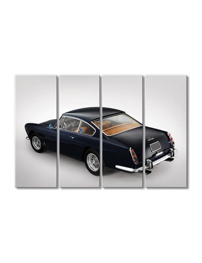 

Модульная картина Artel «Феррари 250 GTE 1961 года черный» 4 модуля 60x90 см
