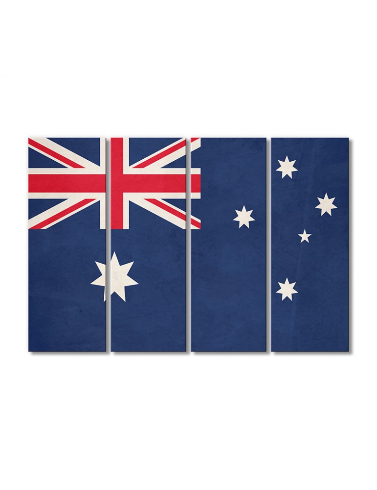 

Модульная картина Artel «Флаг Австралии (Австралийского Союза)» 4 модуля 70x105 см