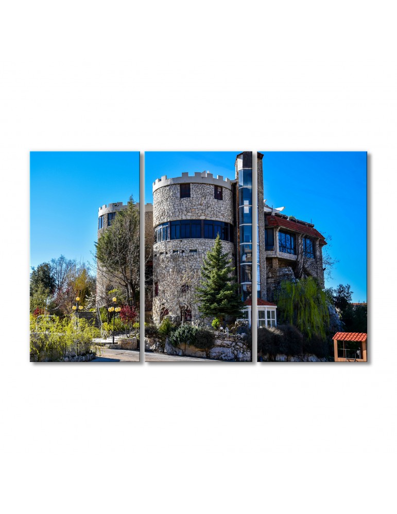 

Модульная картина Artel «Футуристический коттедж» 3 модуля 70x105 см