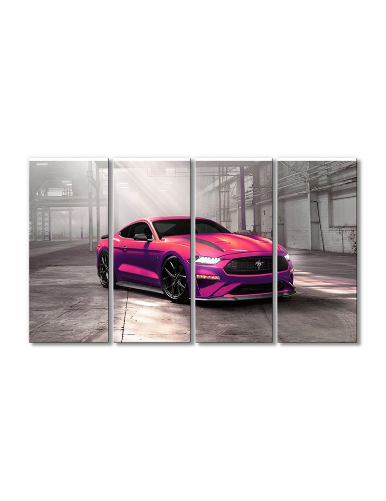 

Модульная картина Artel «Форд Мустанг Шелби GT500» 4 модуля 70x105 см